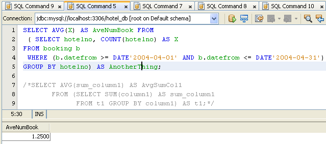 MySQL database data manipulation language (DML) practice - SQL queries and the related