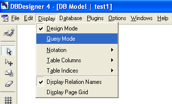 Step-by-step tutorial on using DBDesigner to analyze a web portal from the database design (ERD) aspects (MySQL) screenshots