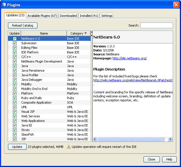 Step-by-step on how-to install, setup, configure and use the NetBeans, the Java IDE screenshots