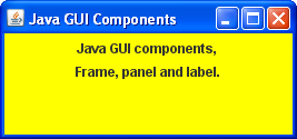 Step-by-step on Java desktop GUI application and MySQL database screenshots