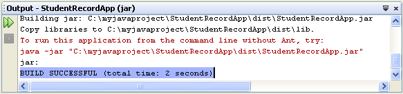 Step-by-step on Java desktop GUI application and MySQL database screenshots