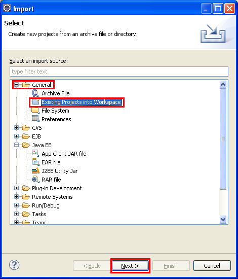 Java, Aspect Oriented Programming, Aspectj and Eclipse - selecting the existing project type