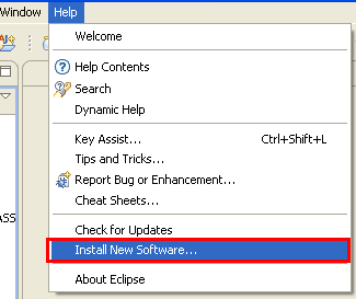 Java, Aspect Oriented Programming, Aspectj and Eclipse - download and install new software or modules or plug-ins to the Eclipse