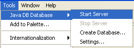 Step-by-step on the Java web application: Java Persistence API (JPA) and Java Server Faces (JSF) Java DB database project screenshots