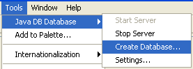 Step-by-step on the Java web application: Java Persistence API (JPA) and Java Server Faces (JSF) Java DB database project screenshots