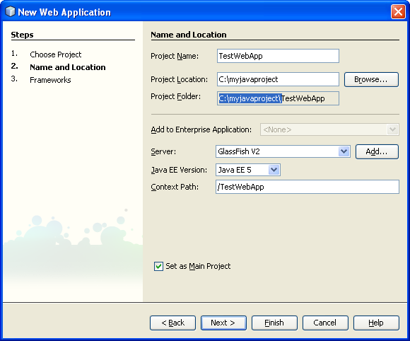 Step-by-step on the Java web application: Java Persistence API (JPA) and Java Server Faces (JSF) Java DB database project screenshots