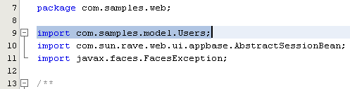 Step-by-step on the Java web application: Java Persistence API (JPA) and Java Server Faces (JSF) Java DB database project screenshots