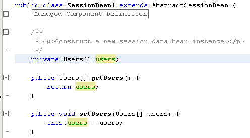 Step-by-step on the Java web application: Java Persistence API (JPA) and Java Server Faces (JSF) Java DB database project screenshots