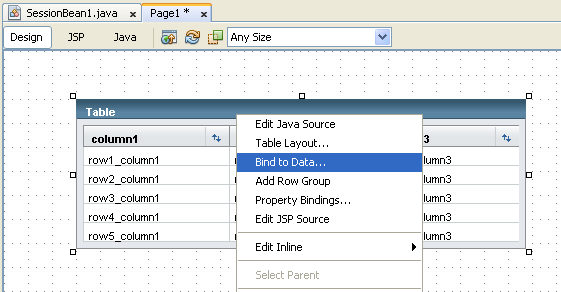 Step-by-step on the Java web application: Java Persistence API (JPA) and Java Server Faces (JSF) Java DB database project screenshots
