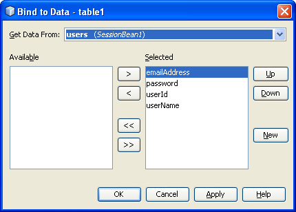 Step-by-step on the Java web application: Java Persistence API (JPA) and Java Server Faces (JSF) Java DB database project screenshots