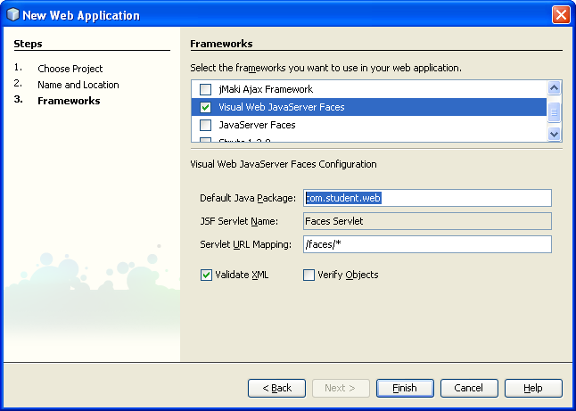 Step-by-step on Java web application using JSP, JPA and JSF with MySQL database and NetBeans screenshots