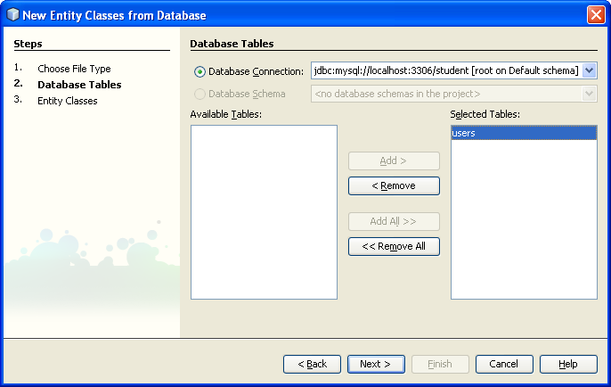 Step-by-step on Java web application using JSP, JPA and JSF with MySQL database and NetBeans screenshots