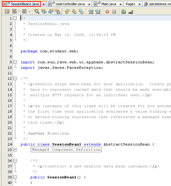 Step-by-step on Java web application using JSP, JPA and JSF with MySQL database and NetBeans screenshots