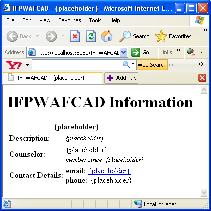 Step-by-step Java web application using MySQL database development screeshots