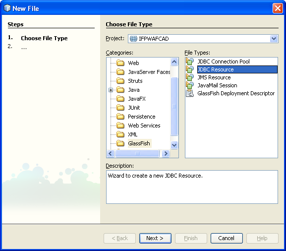 Step-by-step Java web application using MySQL database development screeshots