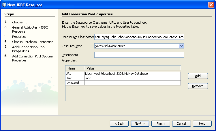 Step-by-step Java web application using MySQL database development screeshots