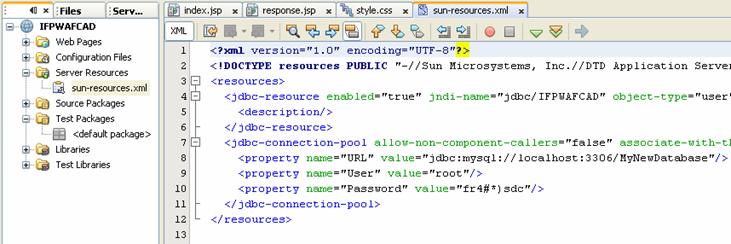 Step-by-step Java web application using MySQL database development screeshots