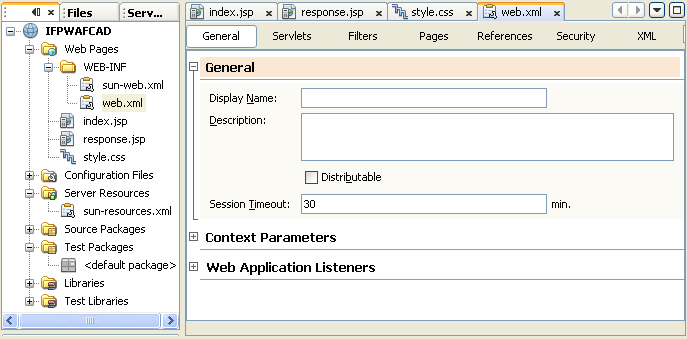 Step-by-step Java web application using MySQL database development screeshots