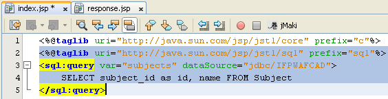 Step-by-step Java web application using MySQL database development screeshots