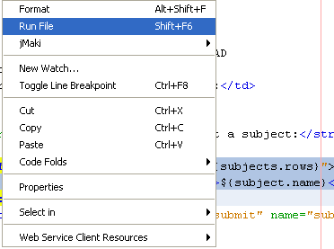 Step-by-step Java web application using MySQL database development screeshots