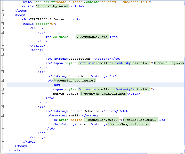 Step-by-step Java web application using MySQL database development screeshots